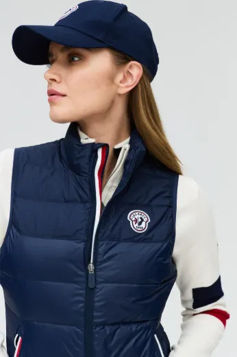Bilde av LES ARCS Ariane light down vest W Navy